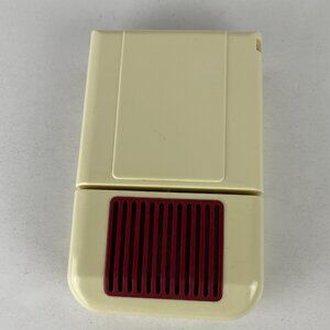 Vintage Pretty Nails Nail Dryer Cream & Red Unit No Instructions Missing Cord *